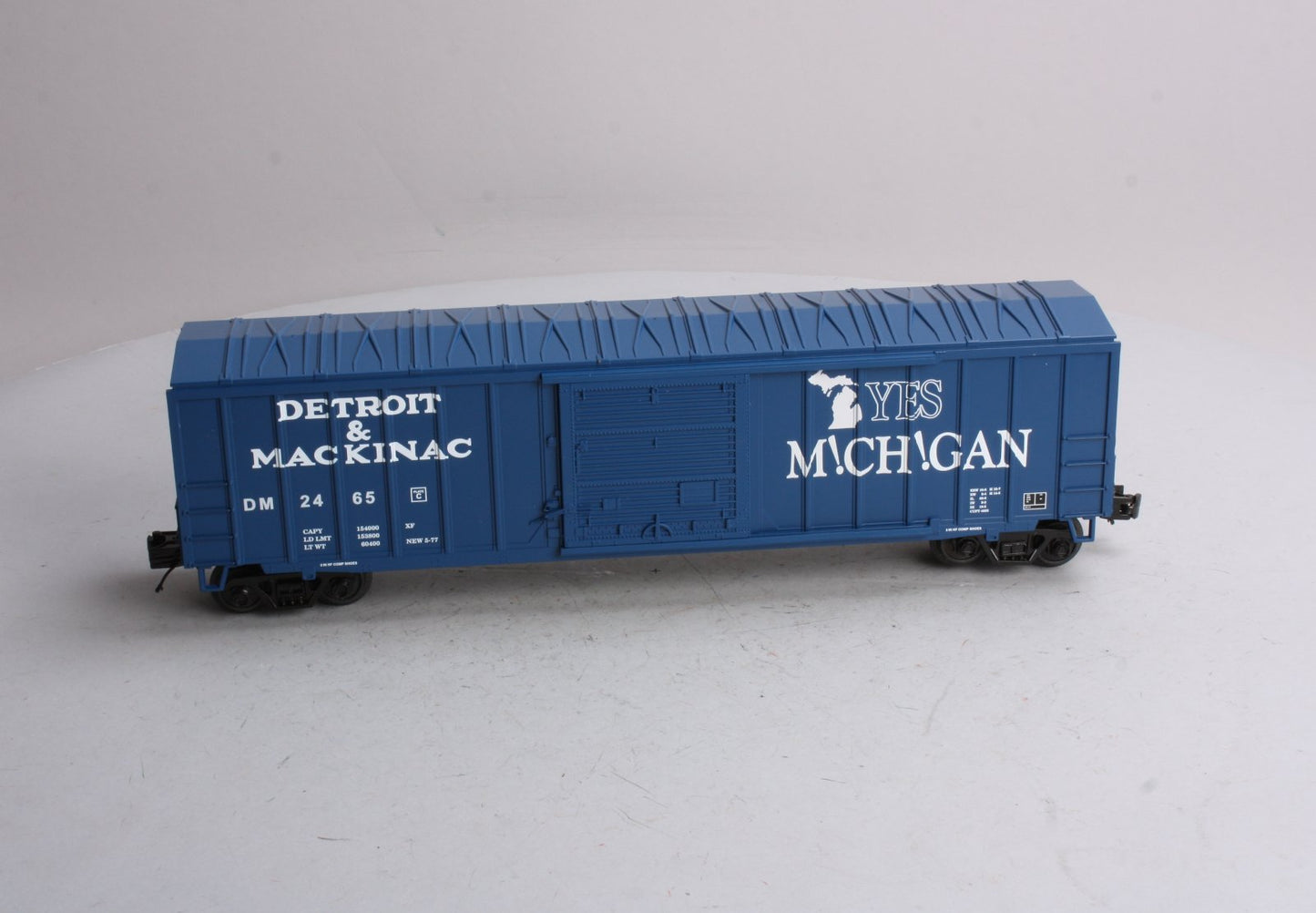 MTH 20-93506 O Detroit & Mackinac 50' Single Door Boxcar #2465