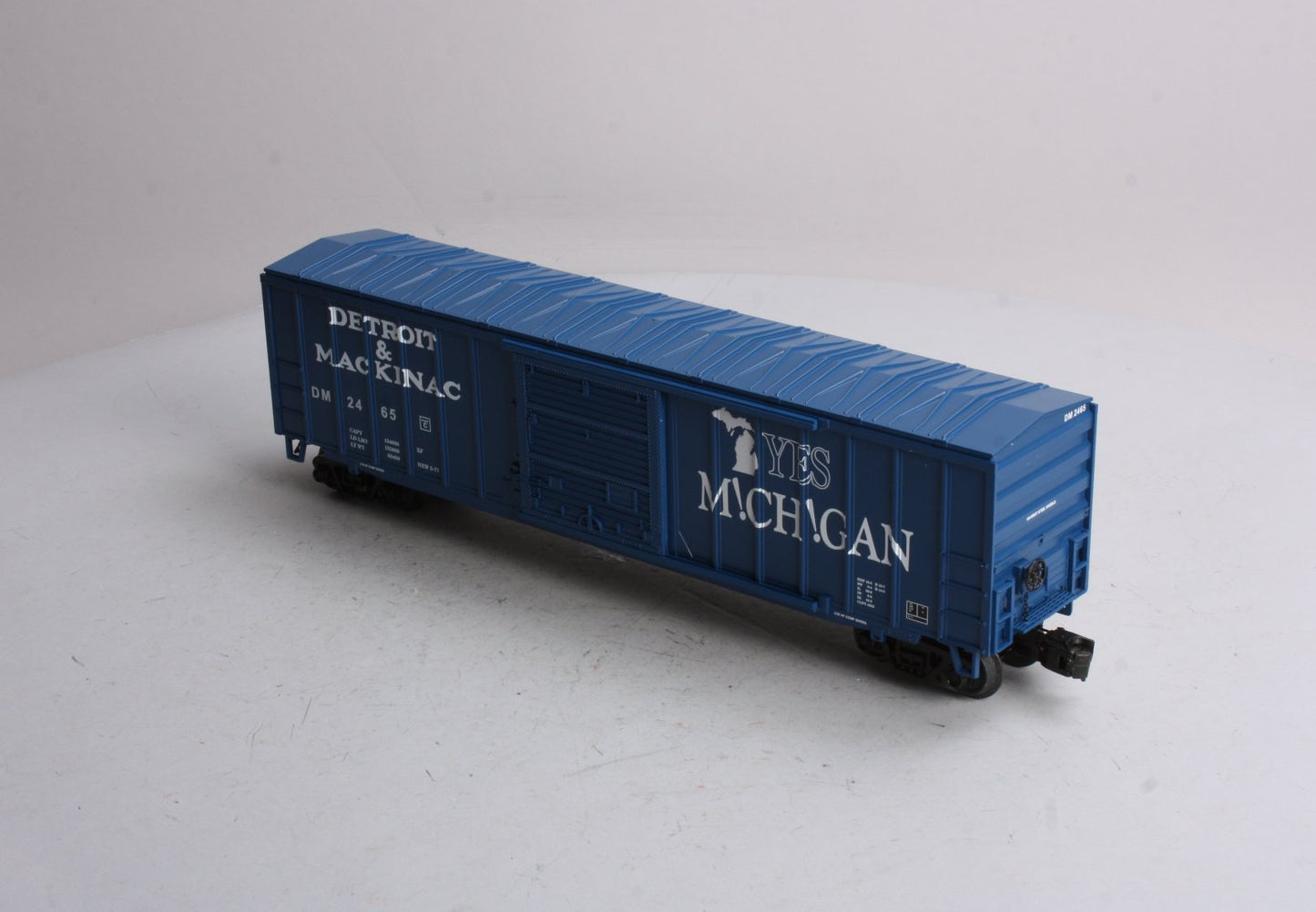 MTH 20-93506 O Detroit & Mackinac 50' Single Door Boxcar #2465