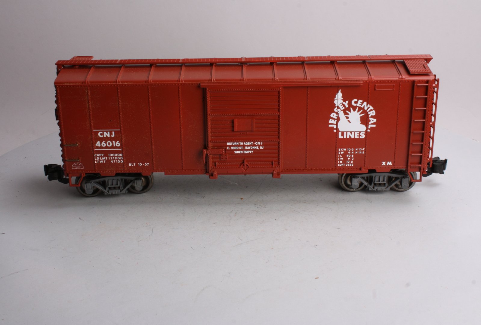 Aristo-Craft 46016 Central New Jersey Steel Boxcar #46016