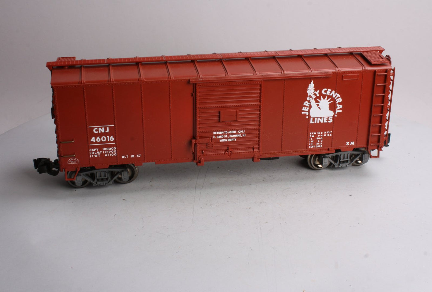 Aristo-Craft 46016 Central New Jersey Steel Boxcar #46016