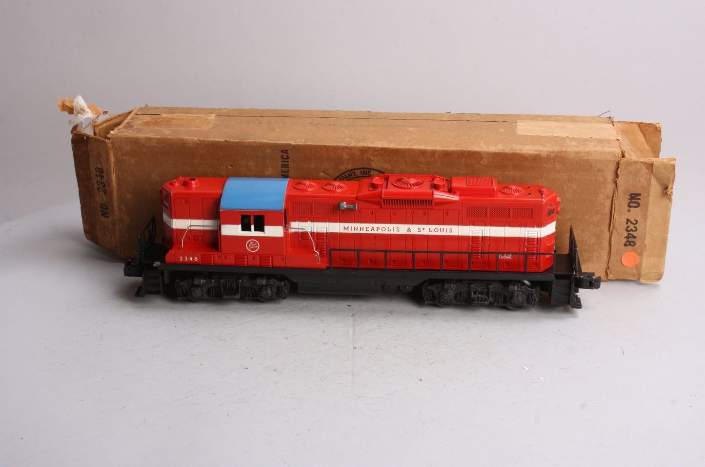 Lionel 2348 Vintage O Minneapolis & St. Louis GP-9 Diesel Locomotive