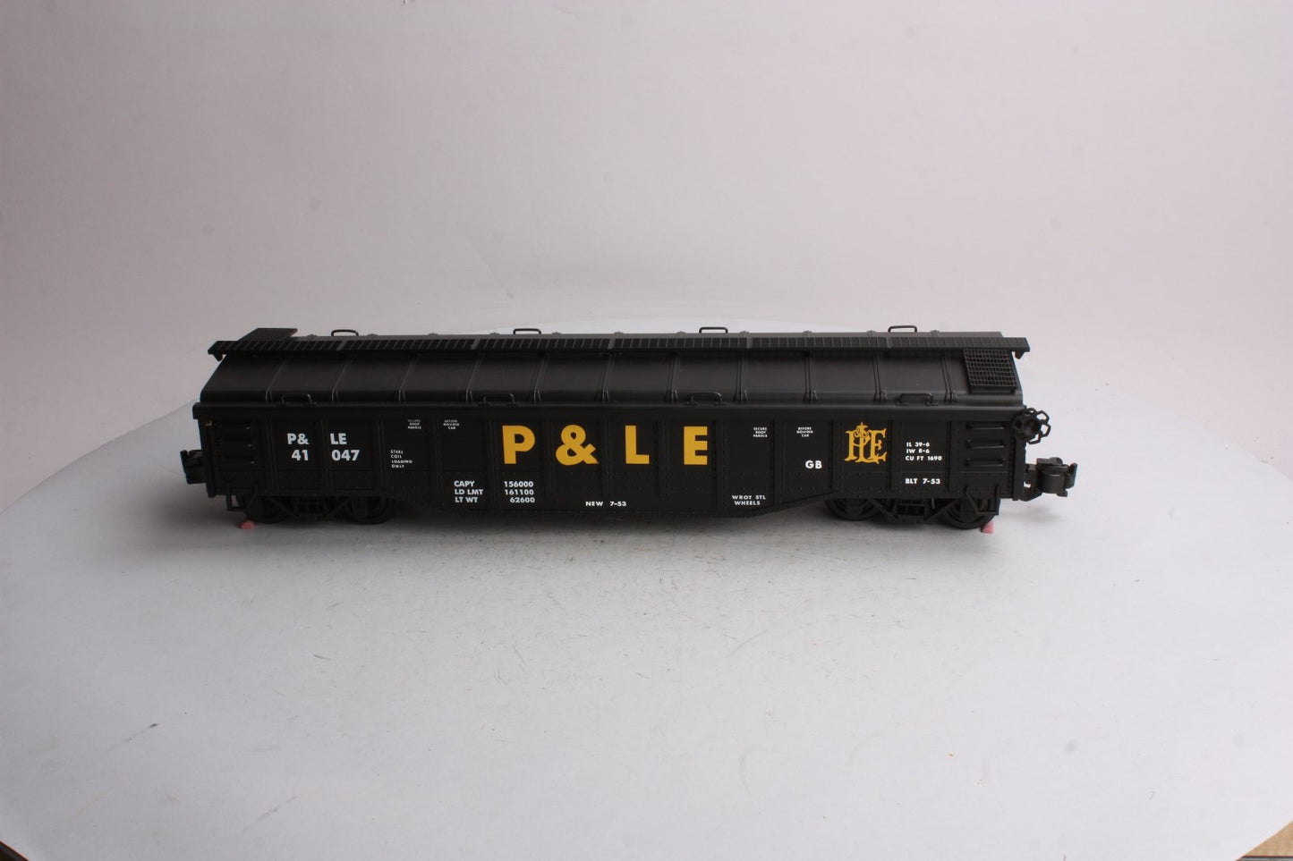 Aristo-Craft 41103 Pittsburg & Lake Erie Covered Gondola - Metal Wheels