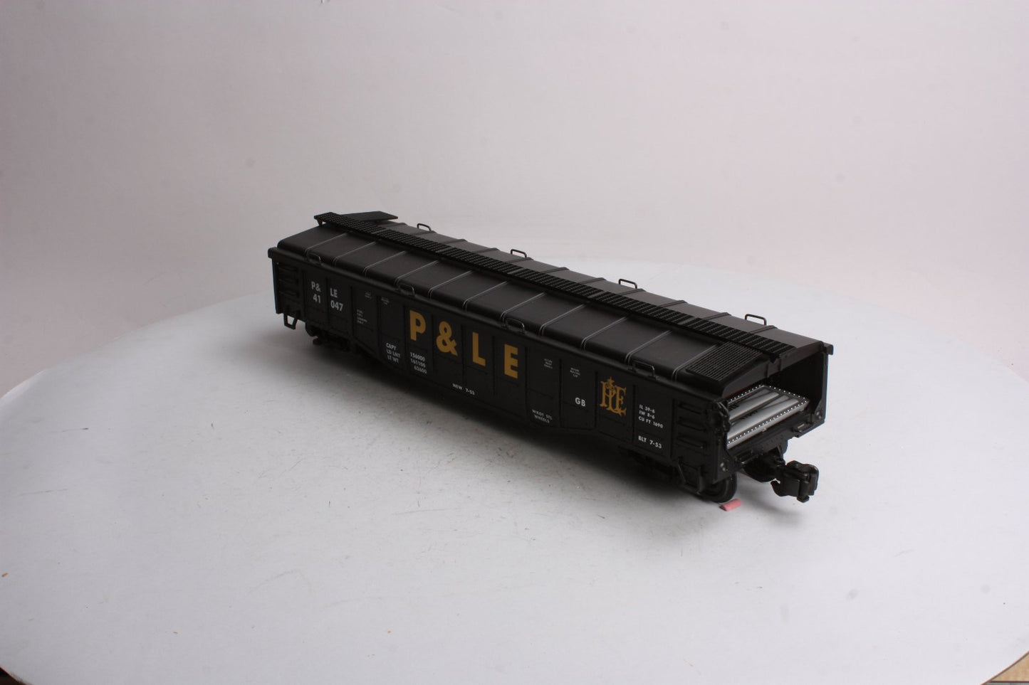 Aristo-Craft 41103 Pittsburg & Lake Erie Covered Gondola - Metal Wheels