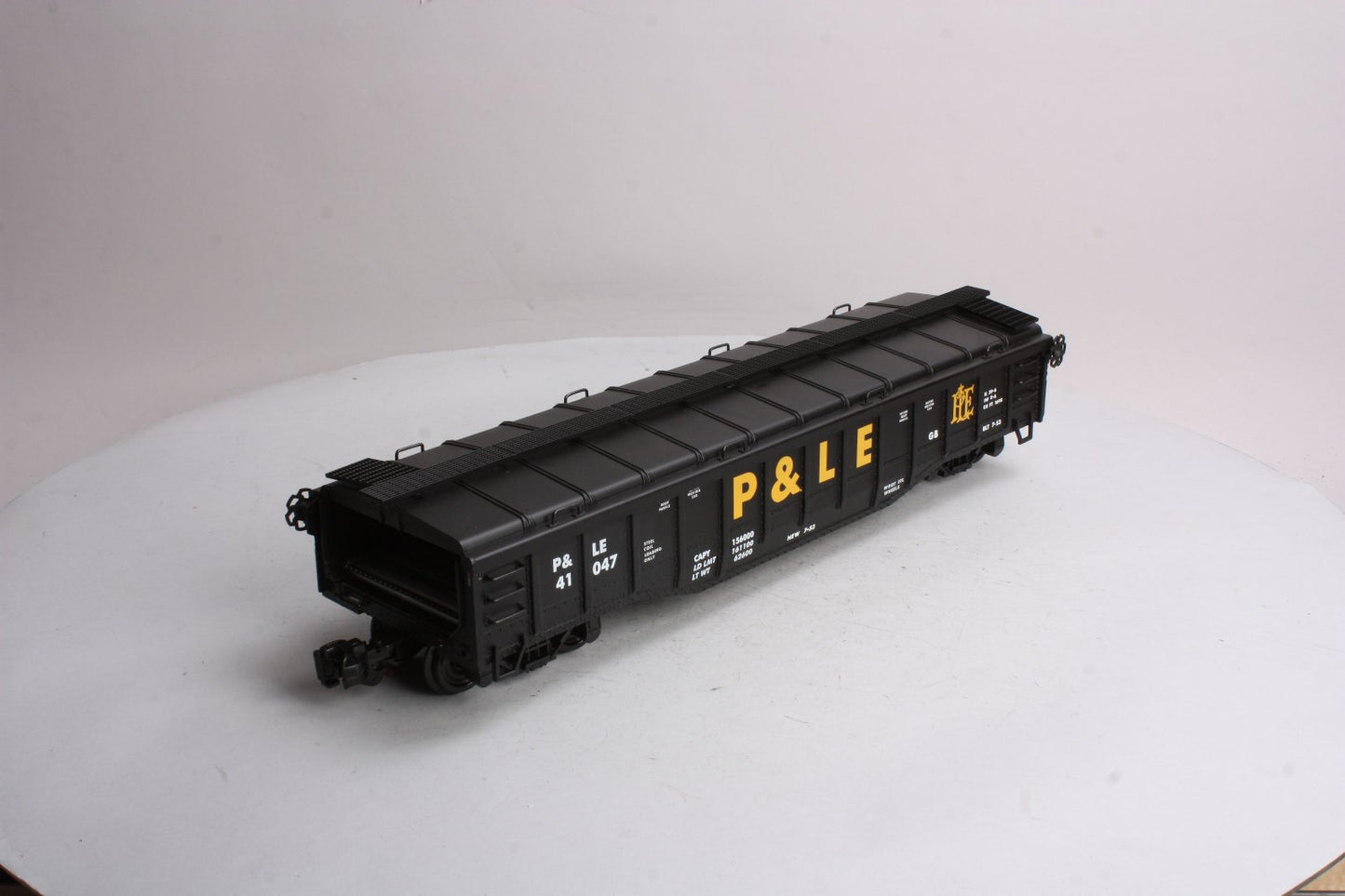 Aristo-Craft 41103 Pittsburg & Lake Erie Covered Gondola - Metal Wheels