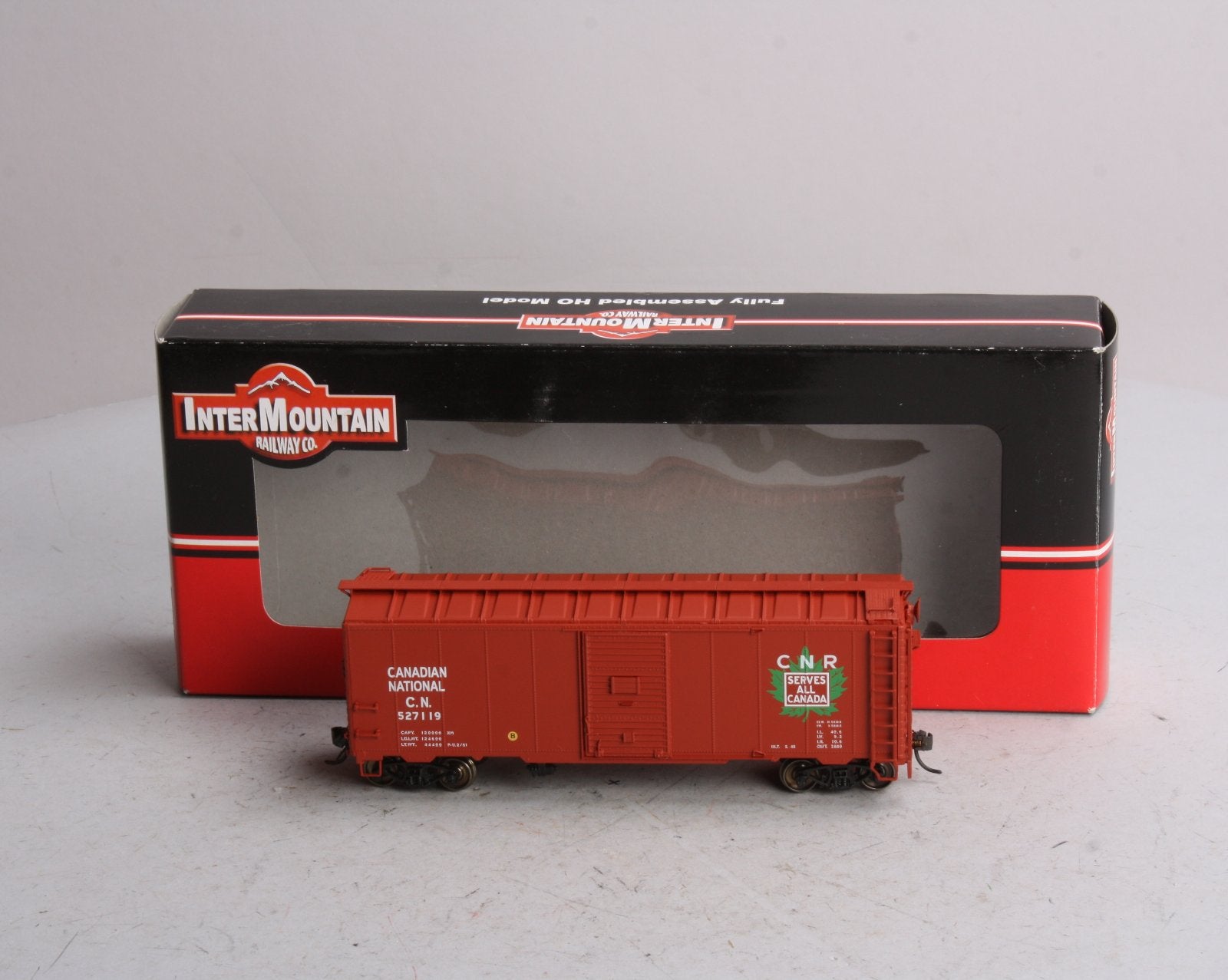 InterMountain 46801-18 HO Candian National Modified AAR 40' Car #527119