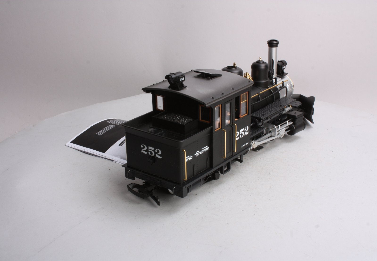 LGB 25253 Denver & Rio Grande Western Forney Steam Locomotive #252