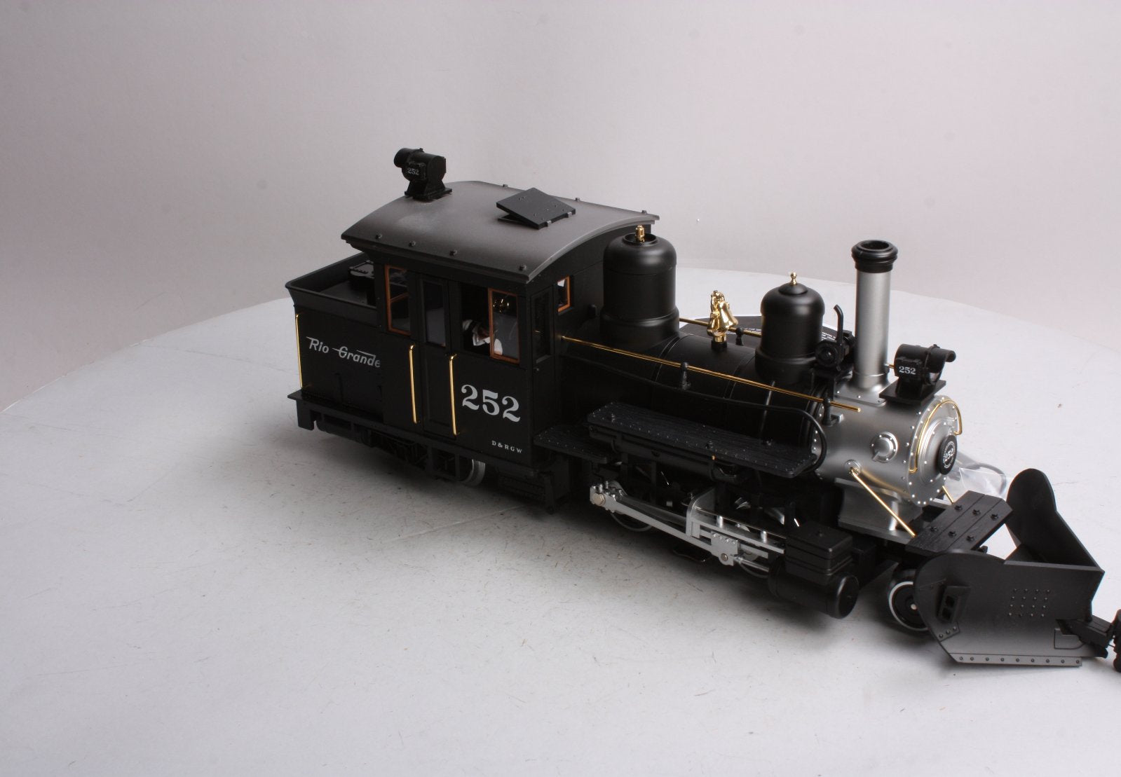 LGB 25253 Denver & Rio Grande Western Forney Steam Locomotive #252