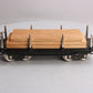 MTH 511 Standard Gauge Flatcar w/Wood Load
