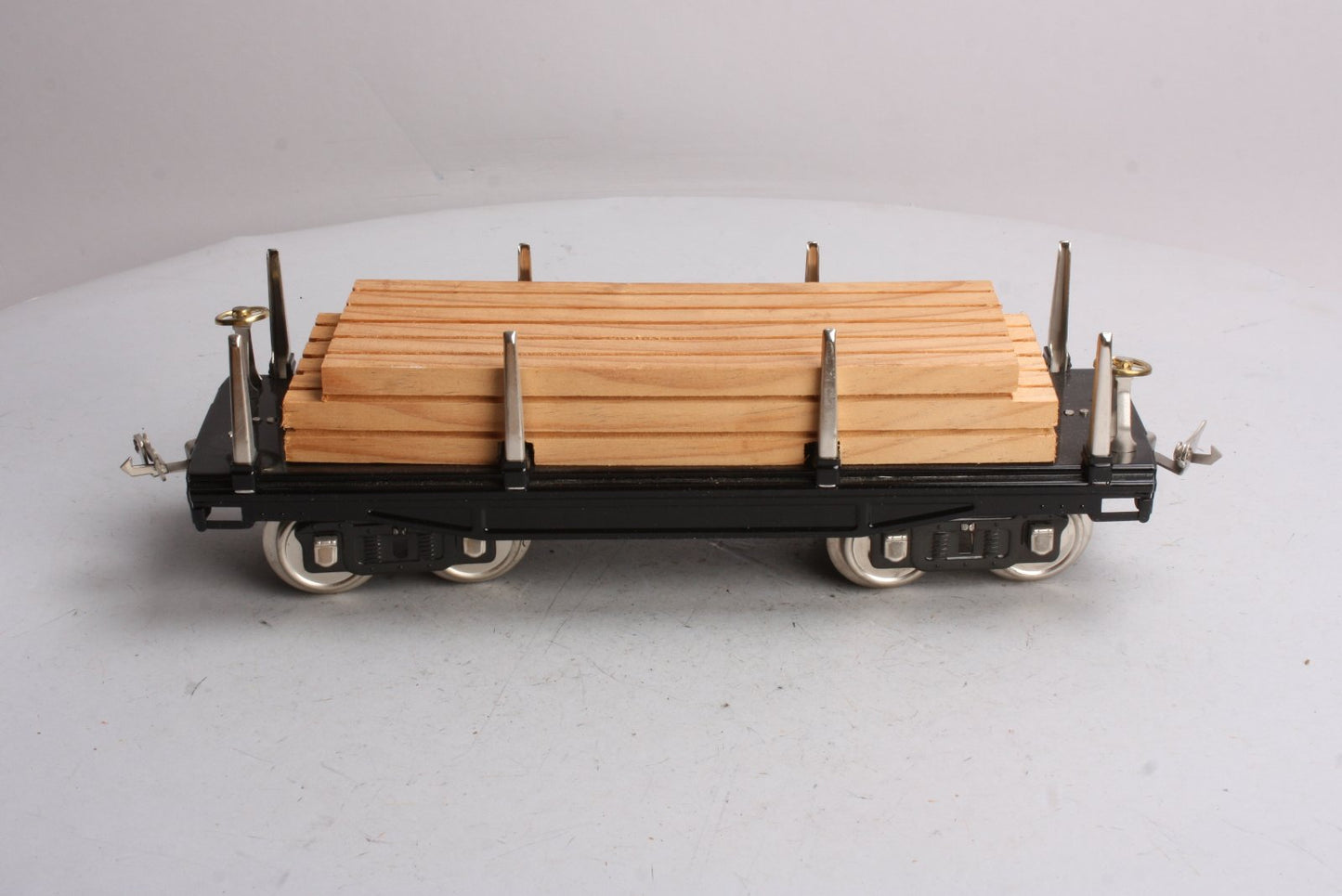 MTH 511 Standard Gauge Flatcar w/Wood Load