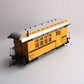 USA Trains 30201 G D&RGW Overton Combine #332 (Metal Wheels)