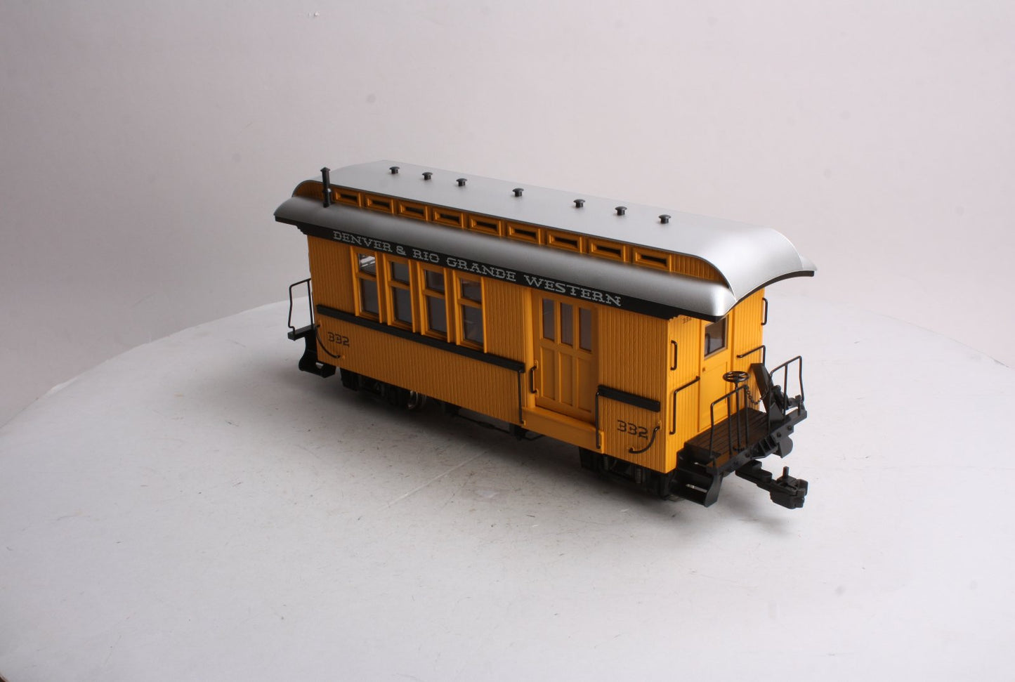 USA Trains 30201 G D&RGW Overton Combine #332 (Metal Wheels)