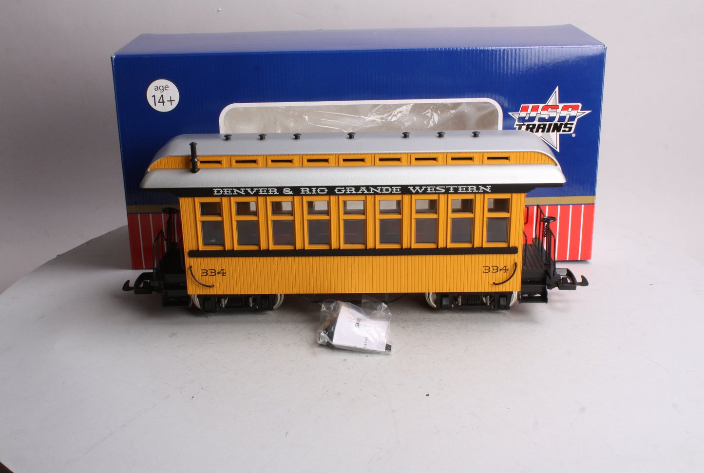 USA Trains 30401 G Denver & Rio Grande Western Overton Passenger Car #334