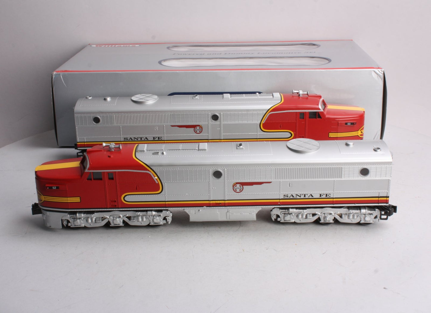 Williams 22601 O Gauge Santa Fe PA-1 AA Diesel Engine Set