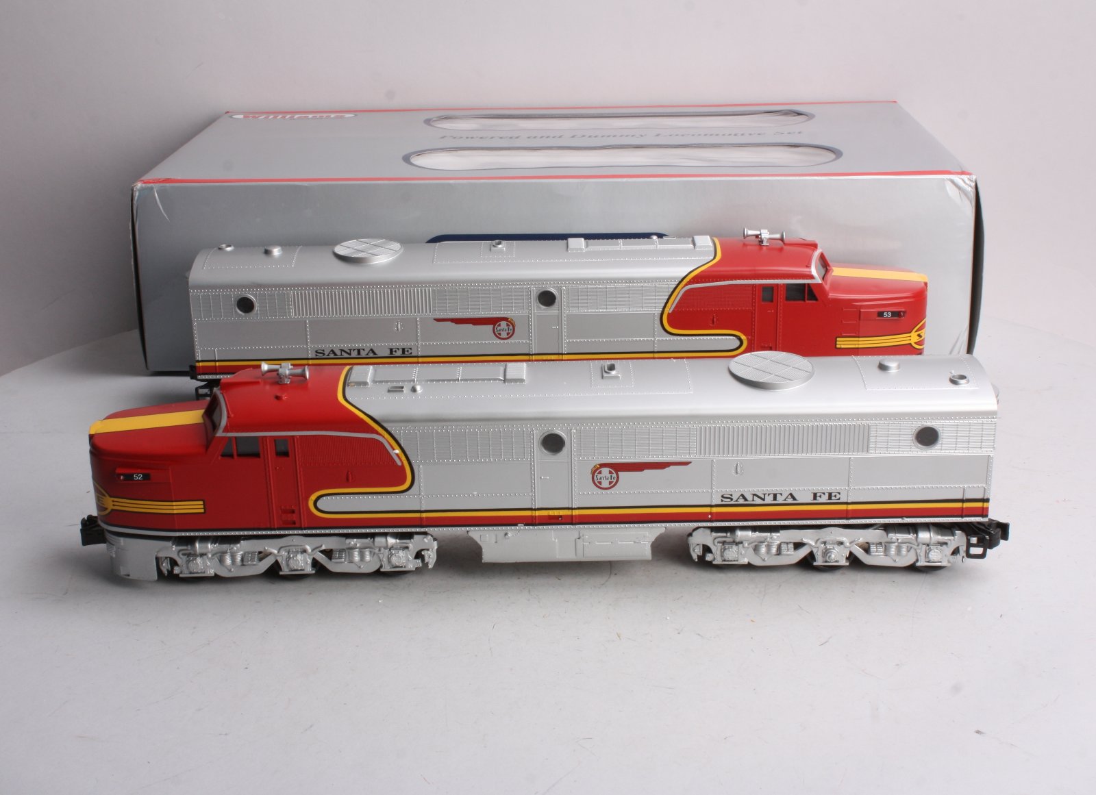 Williams 22601 O Gauge Santa Fe PA-1 AA Diesel Engine Set