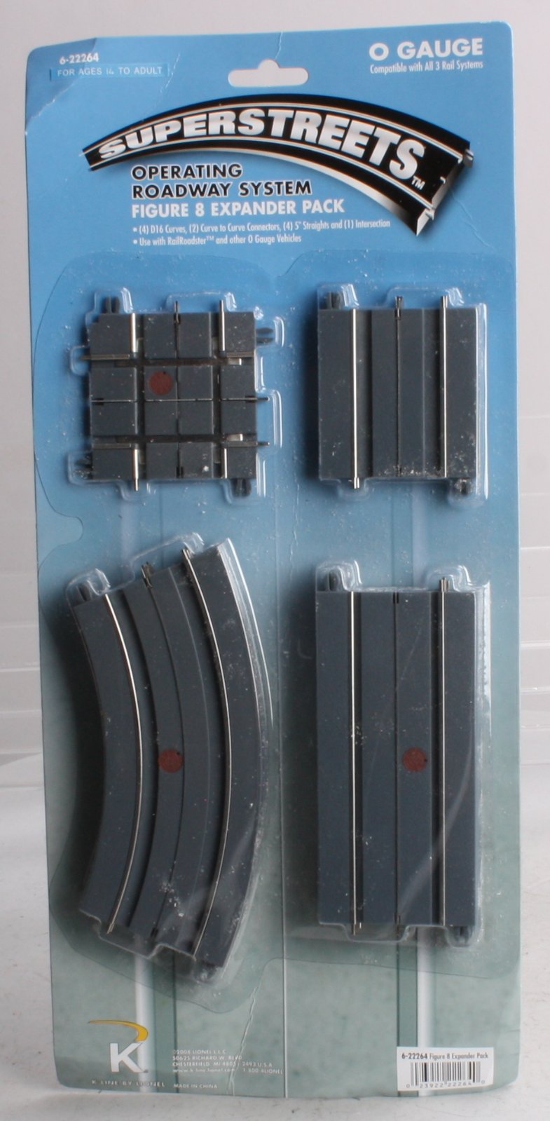 Lionel 6-22264 O SuperStreets Figure 8 Expander Pack
