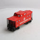 Lionel 6-9287 Southern Red N5C Porthole Caboose