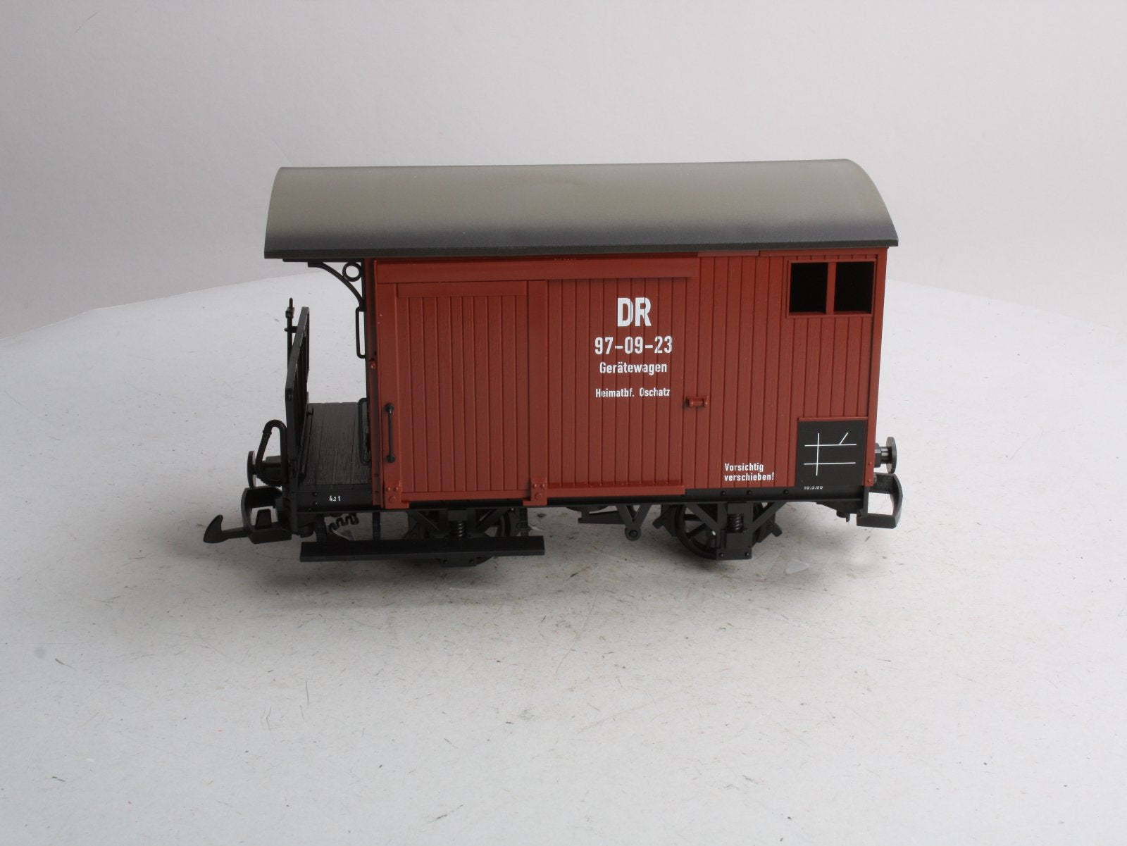 LGB 40075 G Scale DR Boxcar #97-09-23 – Trainz