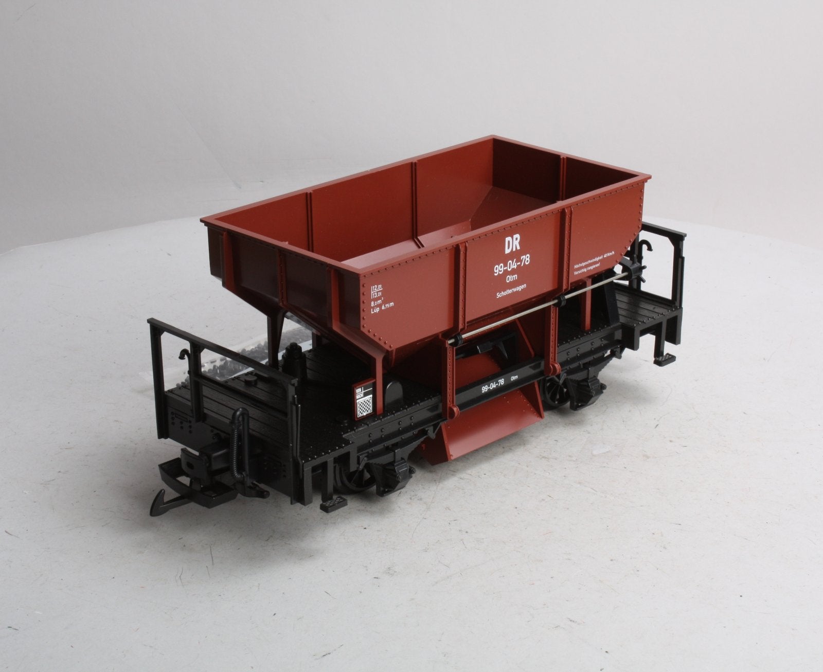 LGB 43410 Ballast Car DR #99-04-78 – Trainz