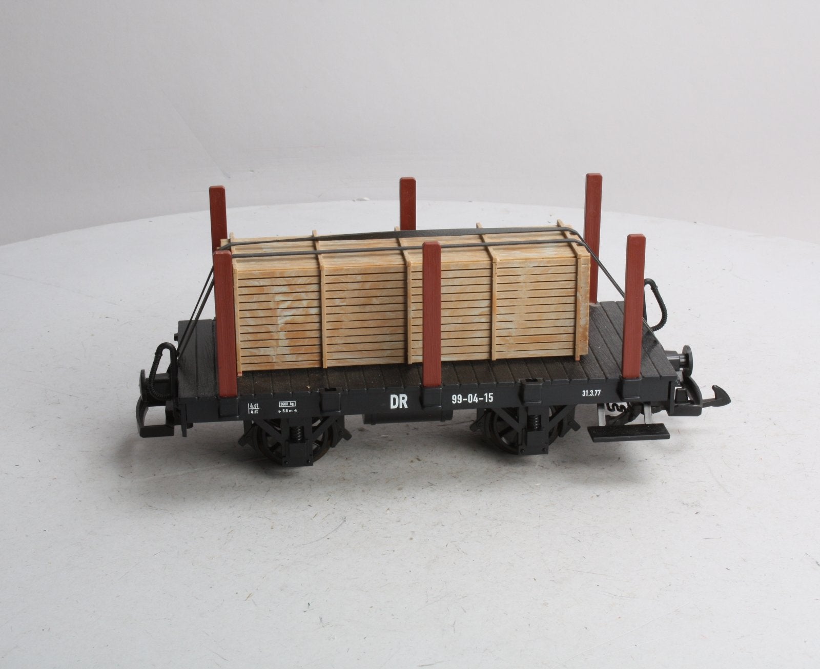 LGB 45000 Stake Car DR #99-04-15 – Trainz