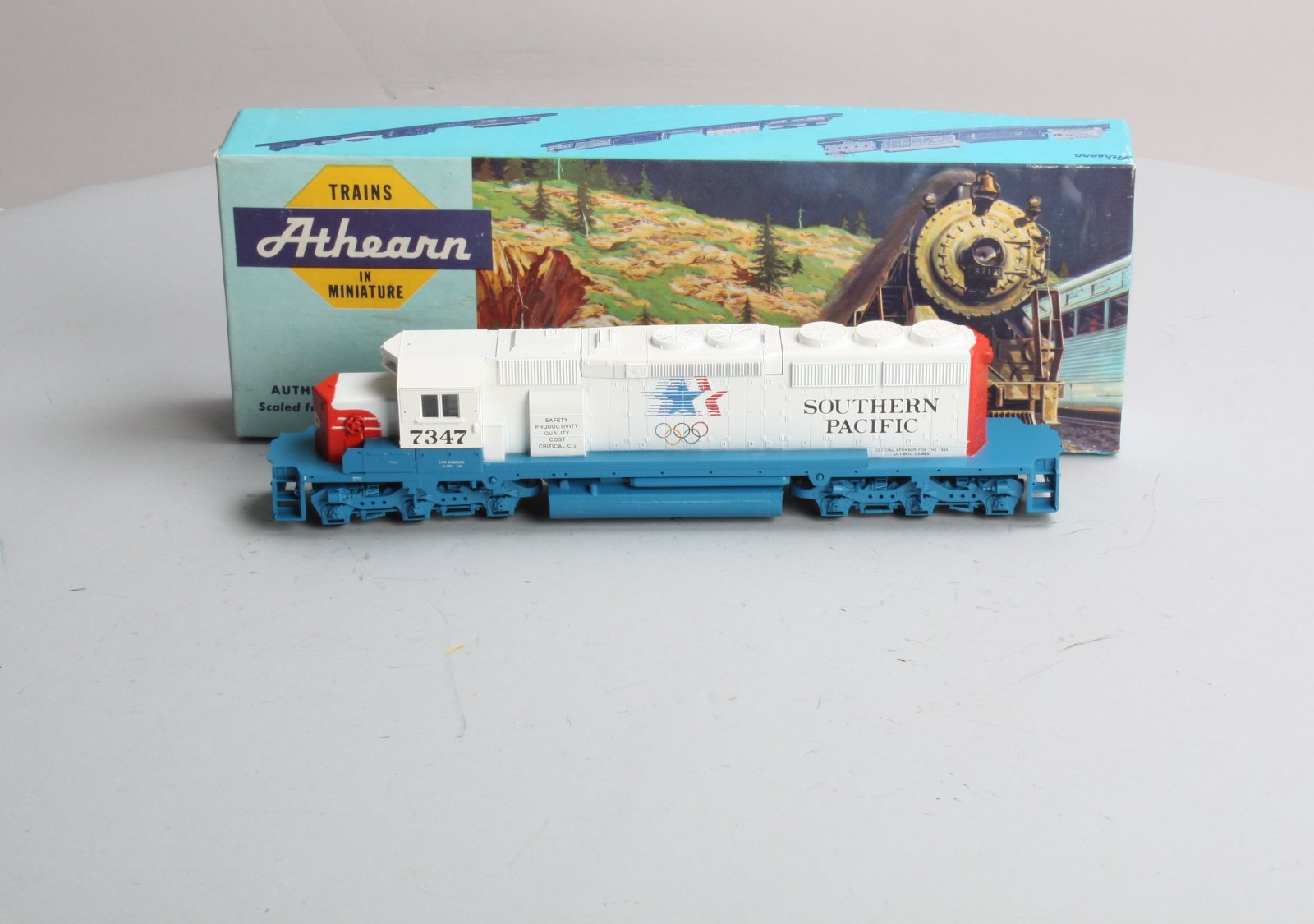 LE3608 ATHEARN 4079 Fausse locomotive train Ho dummy diesel SW7 COW
