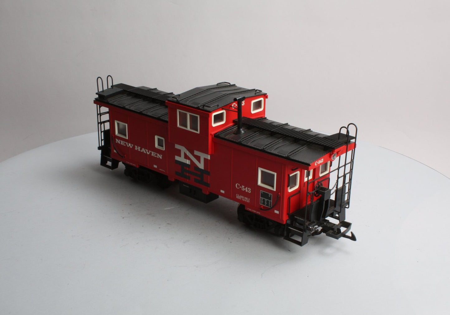 USA Trains R12107 G New Haven Extended Vision Caboose #C-543 (Metal Wheels)
