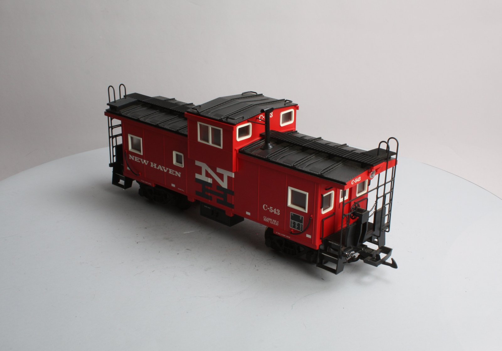 USA Trains R12107 G New Haven Extended Vision Caboose #C-543 (Metal Wheels)