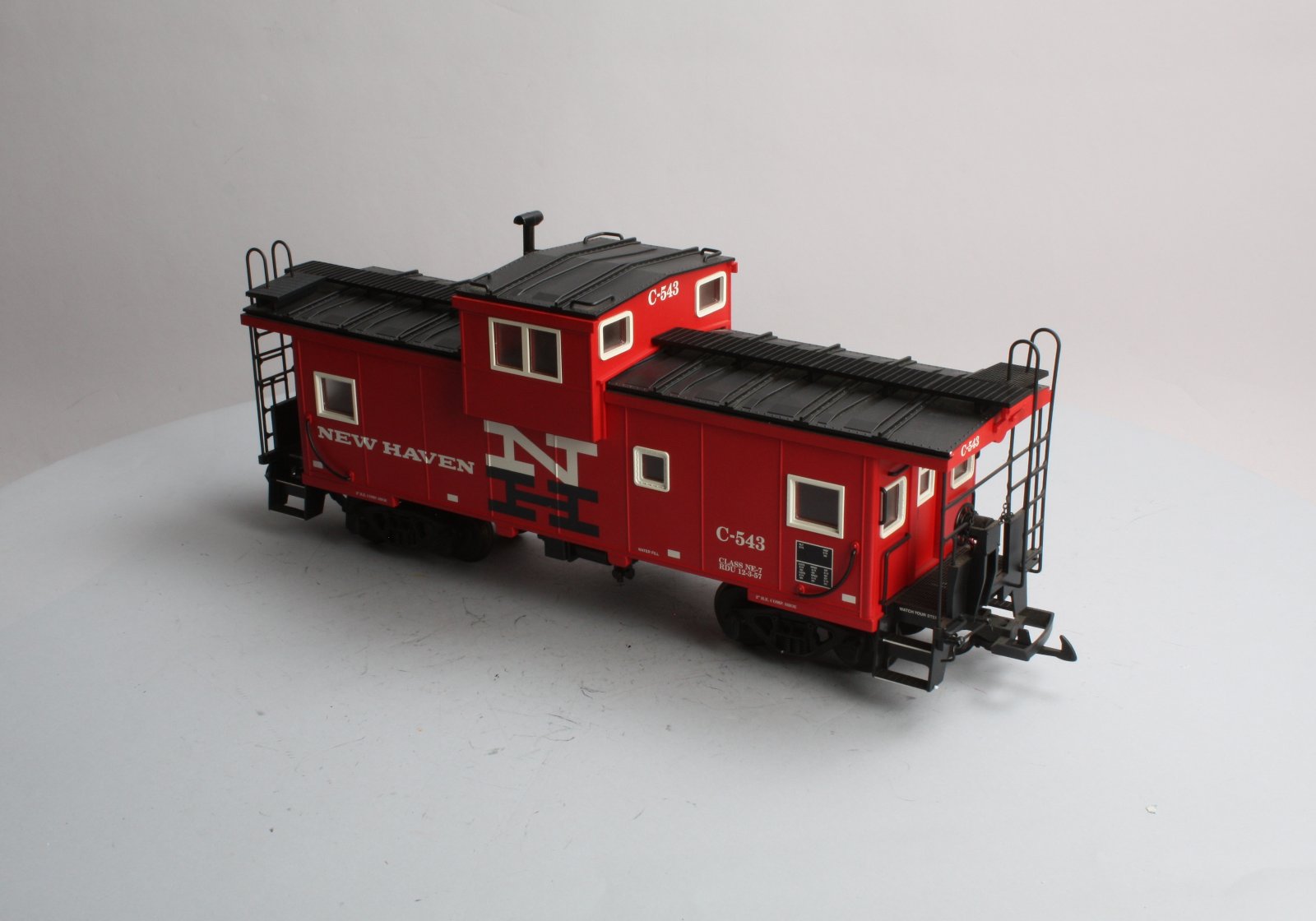 USA Trains R12107 G New Haven Extended Vision Caboose #C-543 (Metal Wheels)