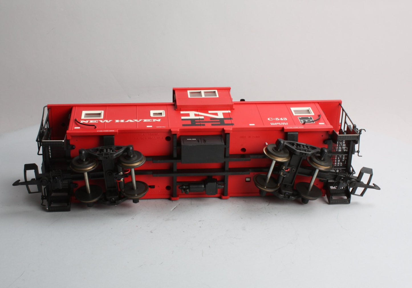USA Trains R12107 G New Haven Extended Vision Caboose #C-543 (Metal Wheels)