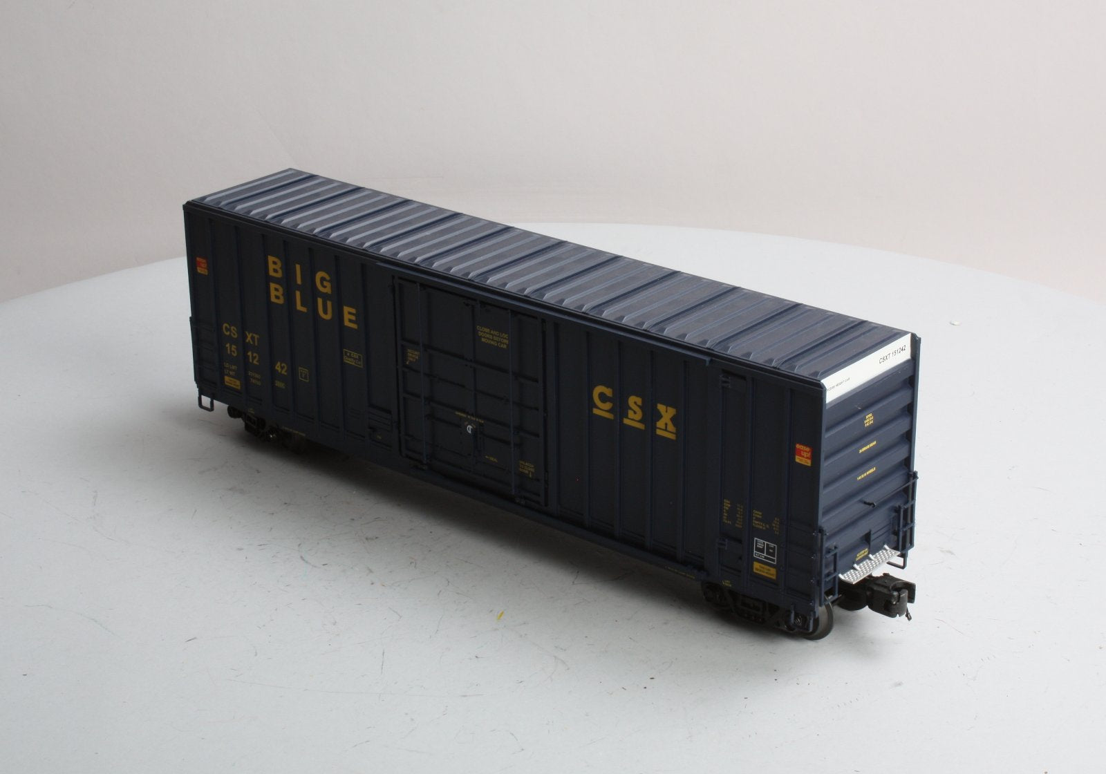 MTH 20-93415 O CSX 50’ High Cube Box Car #151242