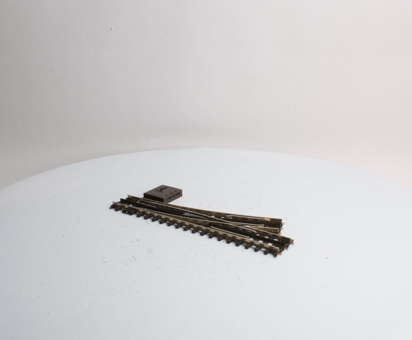 MTH 45-1008 O54 ScaleTrax Nickel Silver Left Hand Remote Switch Turnout