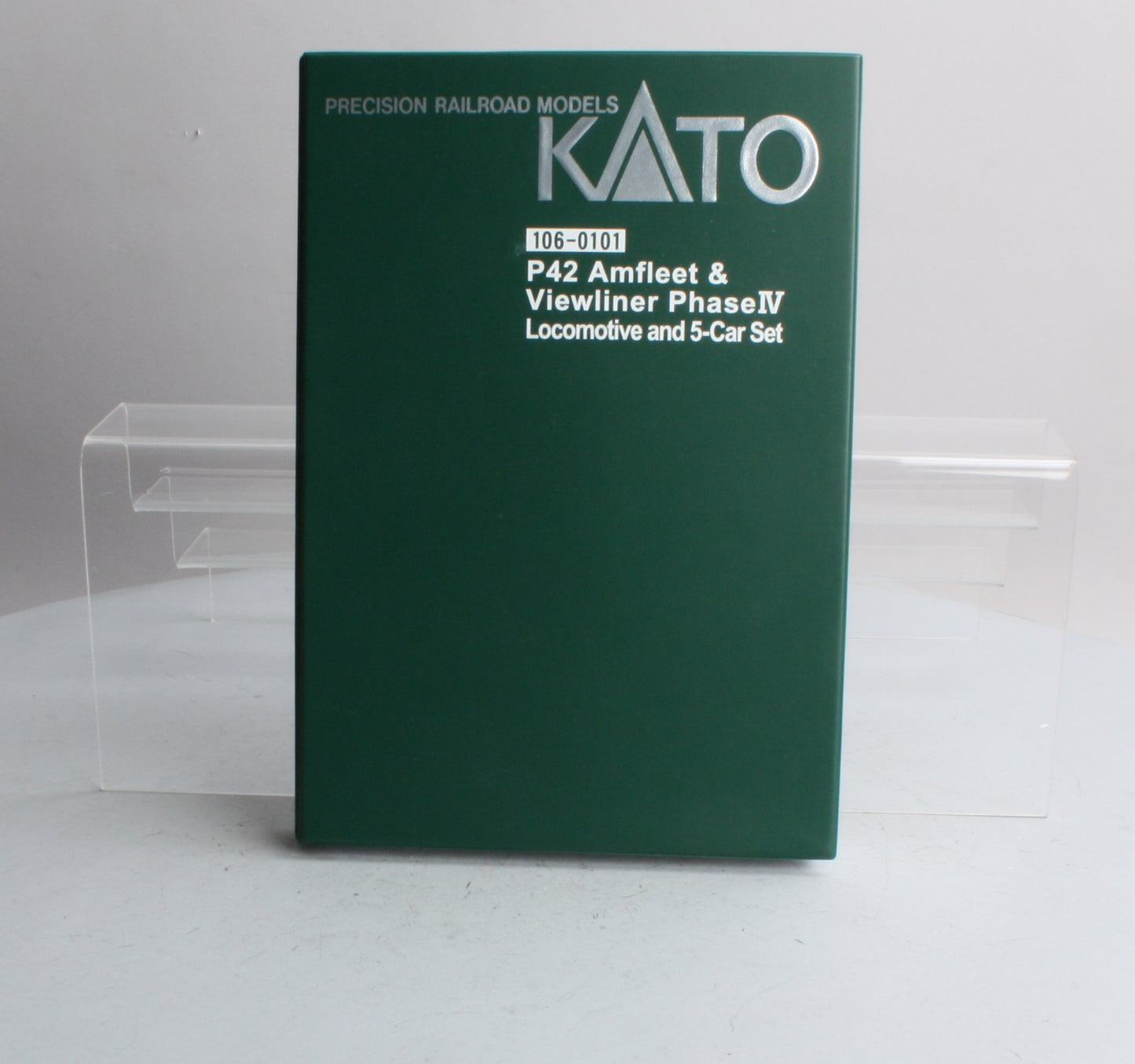 Kato 106-0101 N Gauge Amtrak Amfleet P42 Diesel Train Set