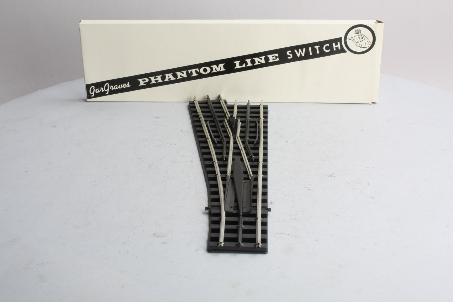 Gargraves 106 O O-100" Diameter "Phantom" Manual Left Hand Switch Turnout
