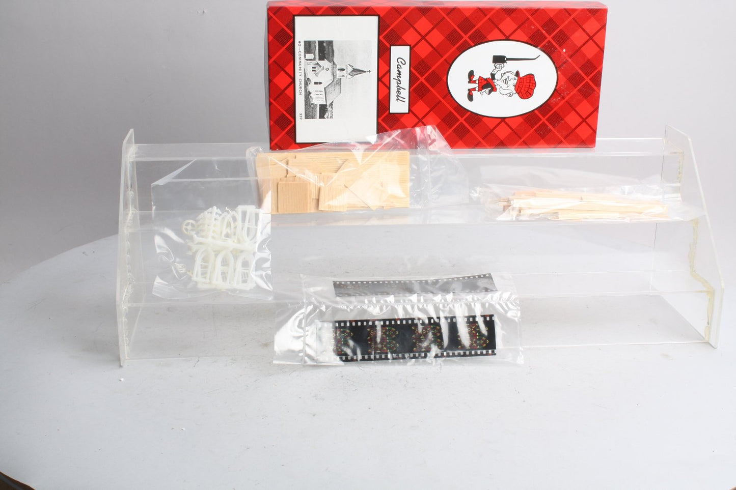Campbell Scale Models 359 HO Scale Community Church Building Kit