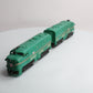 K-Line 2105 O "Pennsylvania" Diesel Green/Dual Motors AA Diesel Loco #2105