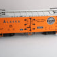 USA Trains 16204A G Alaska Railroad Reefer Car #9005