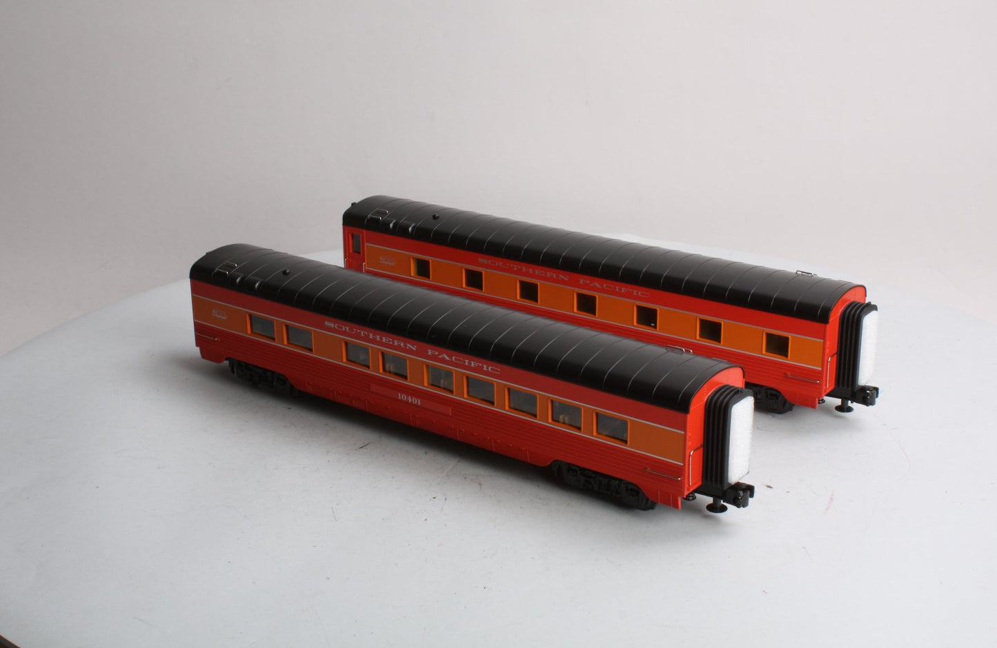 MTH 30-67577 Southern Pacific Daylight 2-car 60' Stream ABS Sleeper