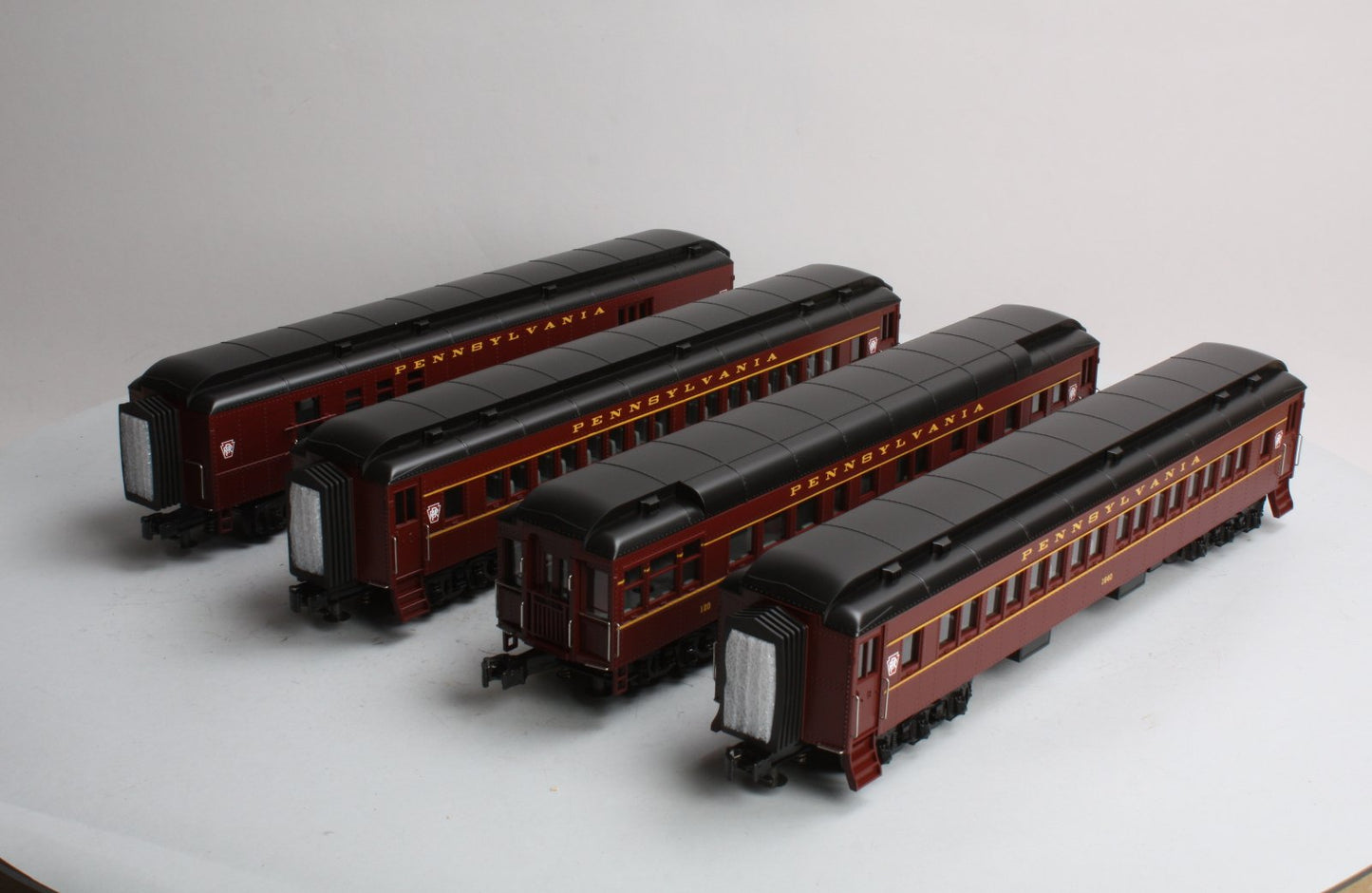 MTH 30-69115 O Pennsylvania RailKing 60' Madison Passenger Set (Set of 4)