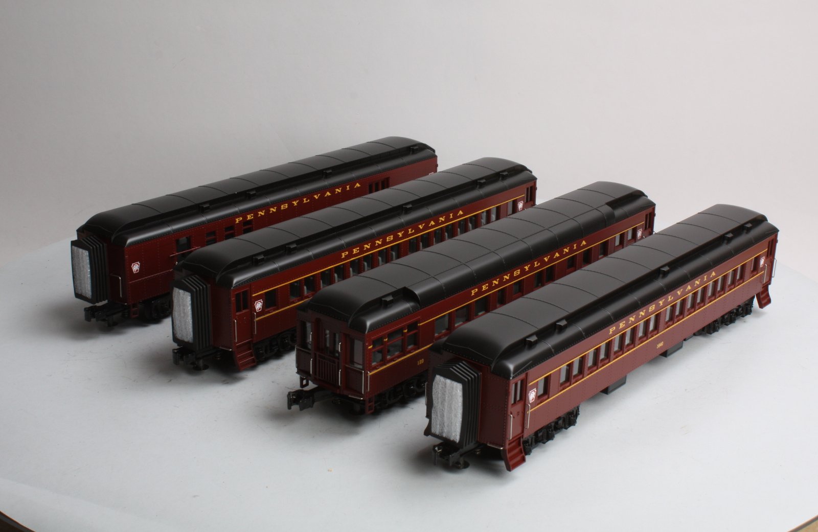 MTH 30-69115 O Pennsylvania RailKing 60' Madison Passenger Set (Set of 4)