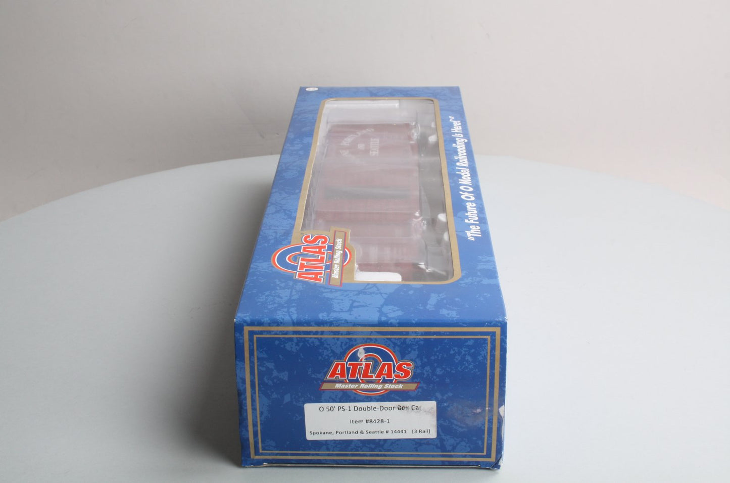Atlas 8428-1 O Gauge SP&S 50' PS-1 Double Door Boxcar #14441 - 3 Rail