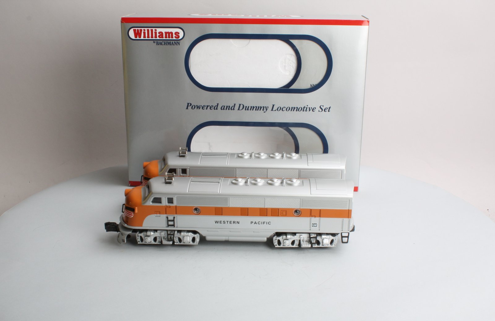 Williams 20193 O Western Pacific F3 AA Powered and Dummy Diesel Locomotive Set