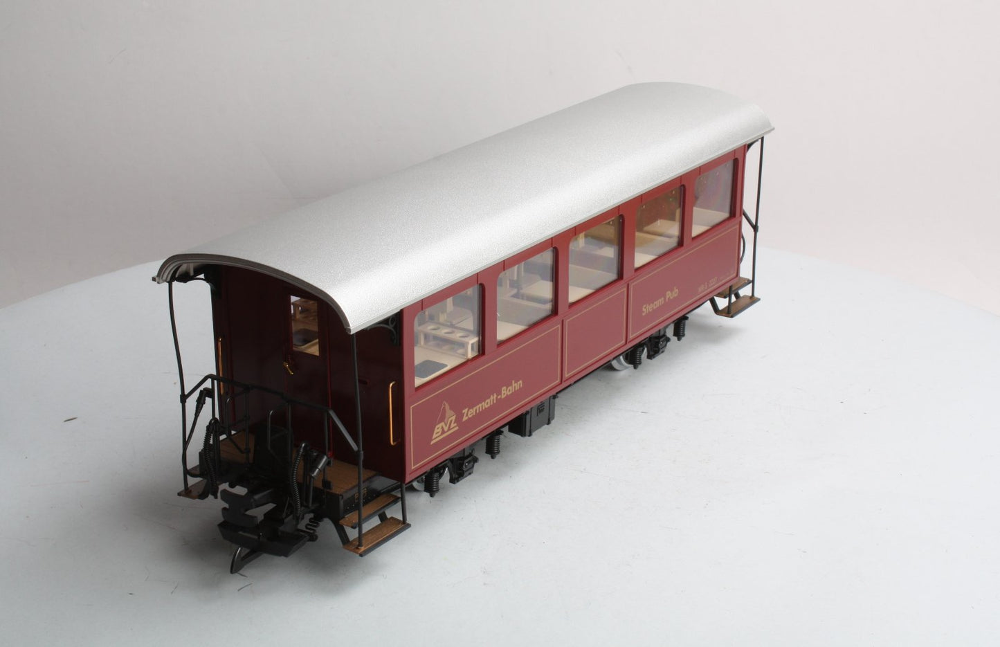 LGB 31550 G Scale Brig-Visp-Zermatt-Bahn Passenger Car #2227