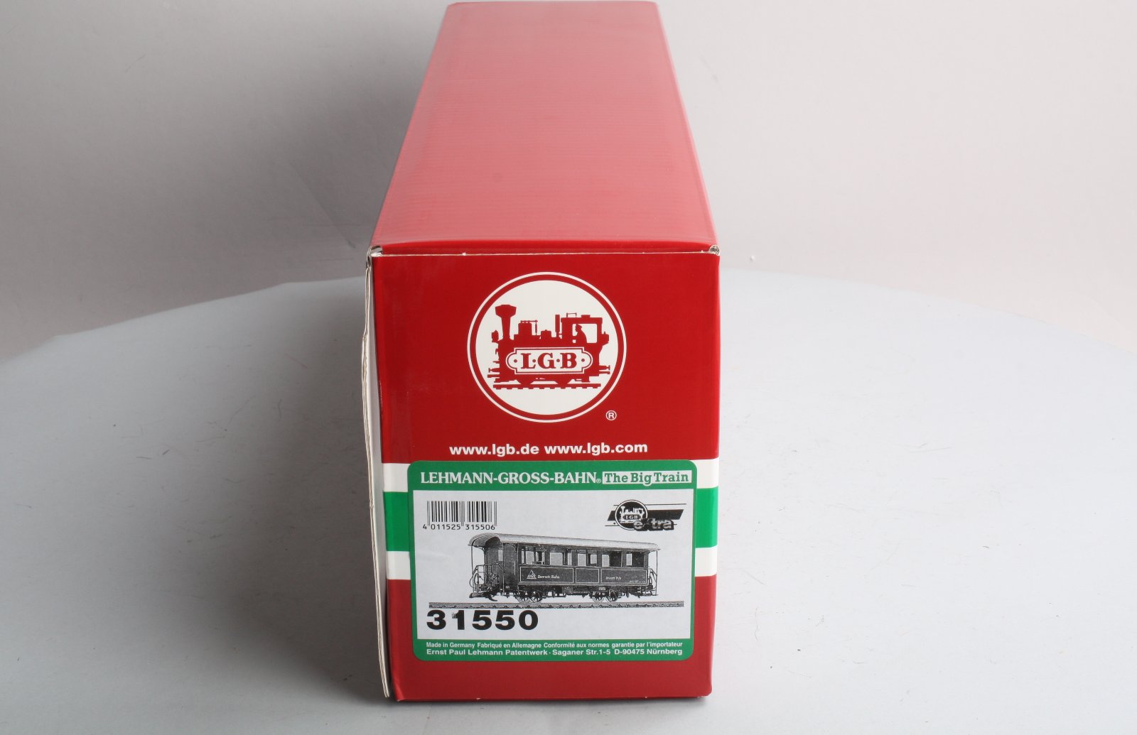 LGB 31550 G Scale Brig-Visp-Zermatt-Bahn Passenger Car #2227 – Trainz