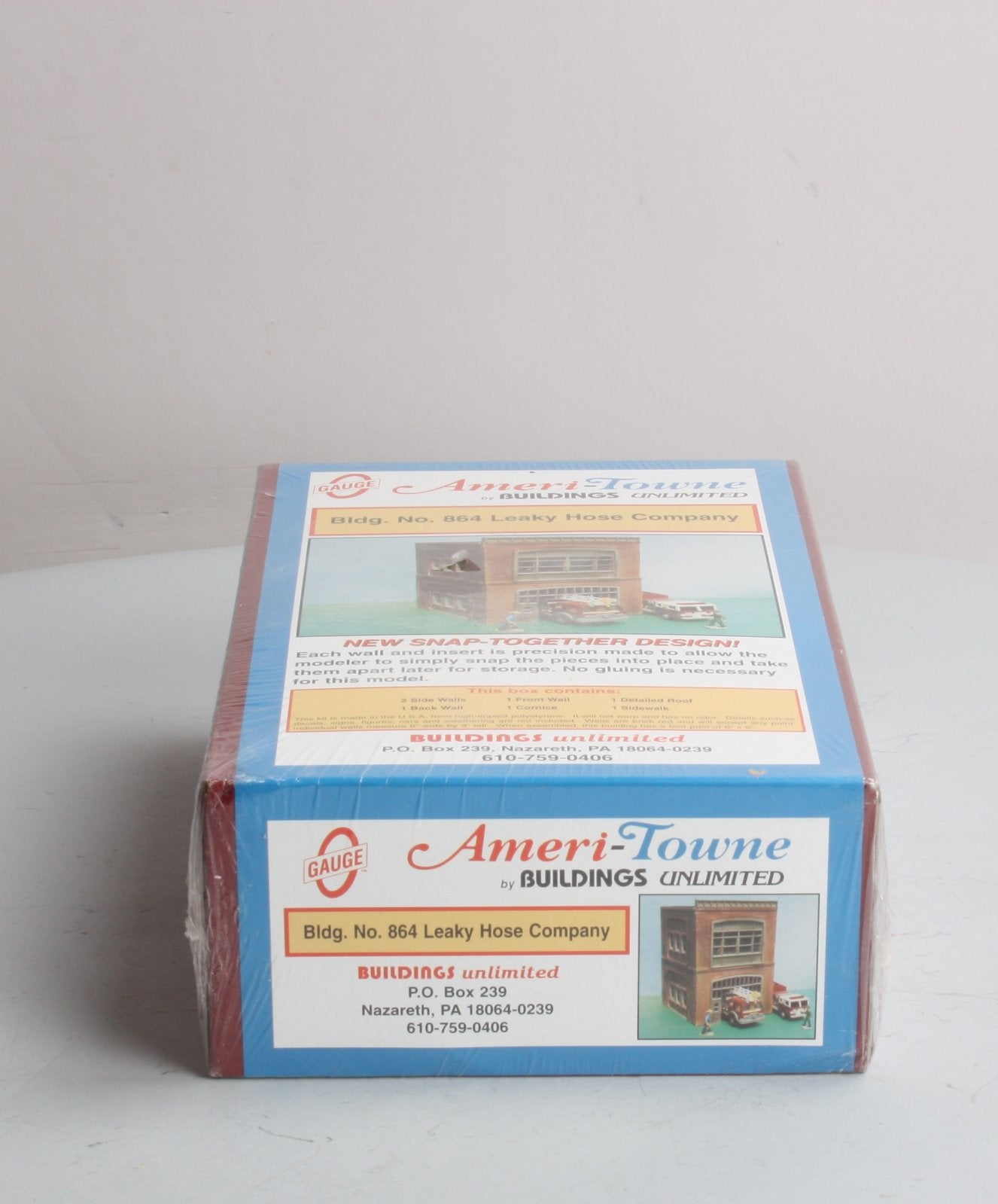 Ameritown 864 Leaky Hose Company O Scale Building Kit