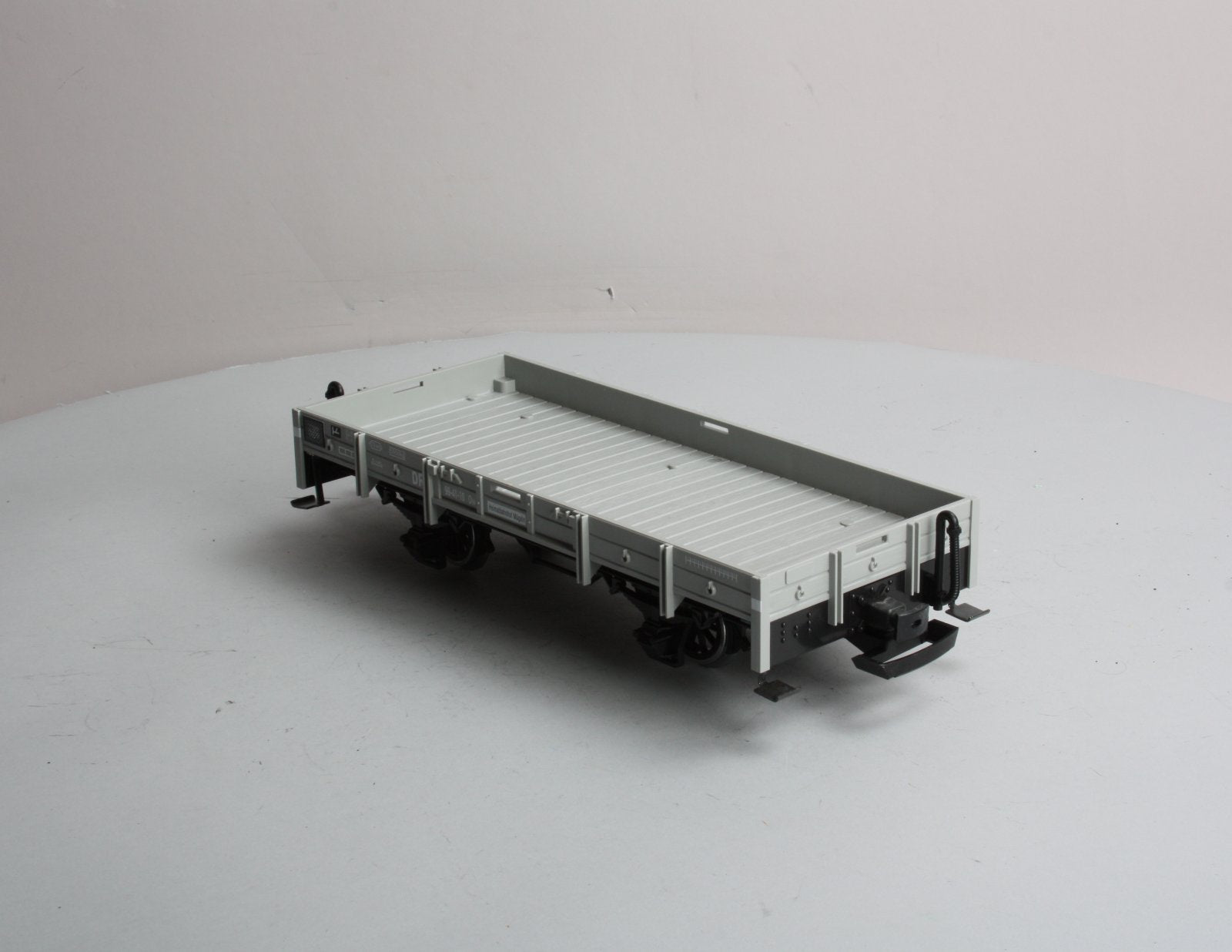 LGB 41100 Low Side Gray DR Gondola - Metal Wheels