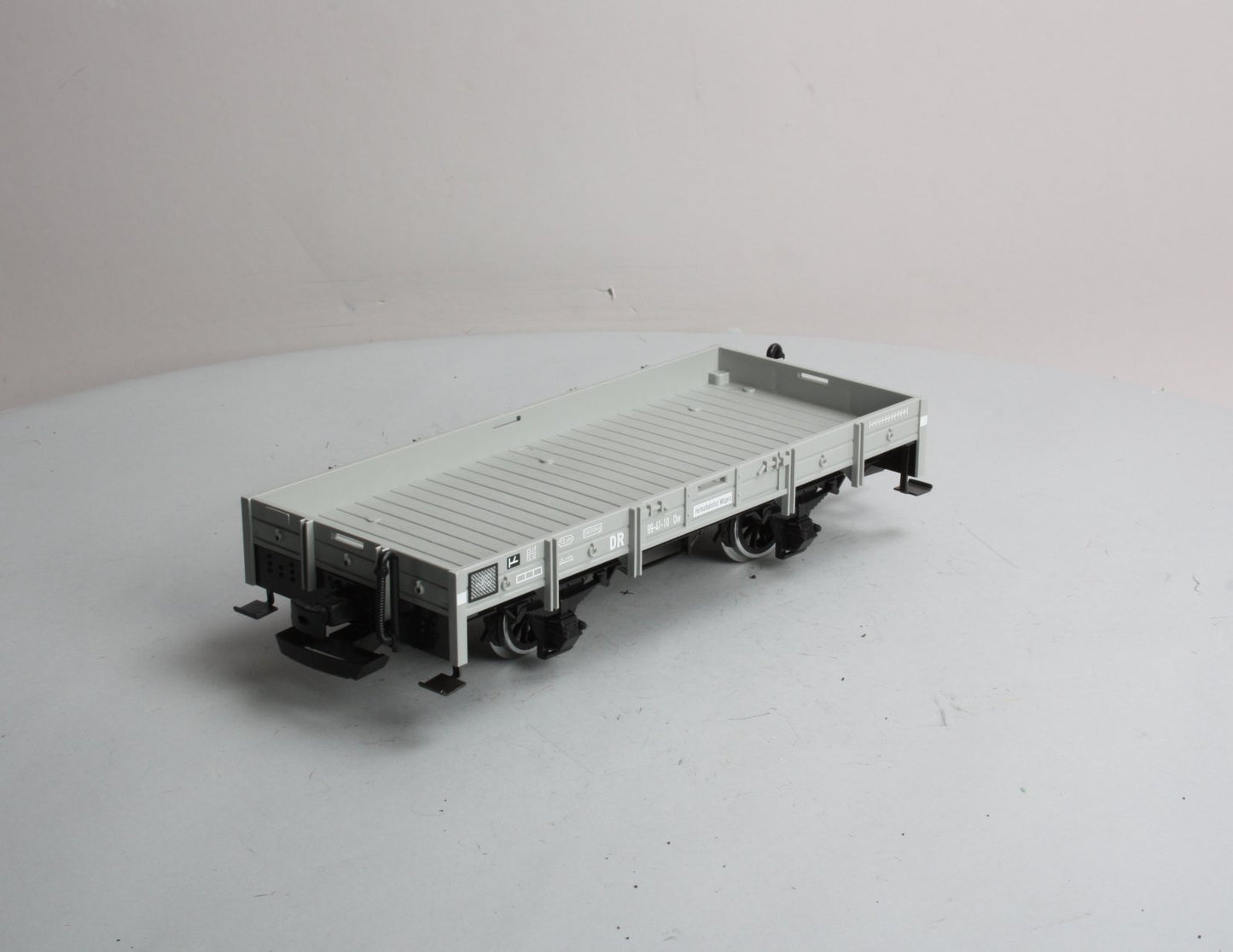 LGB 41100 Low Side Gray DR Gondola - Metal Wheels