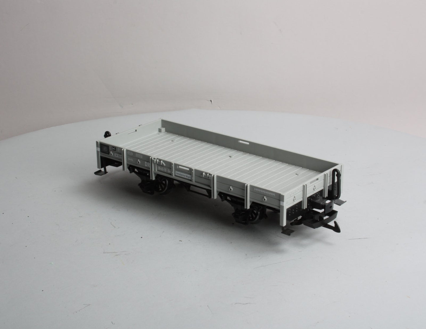 LGB 41100 Low Side Gray DR Gondola - Metal Wheels