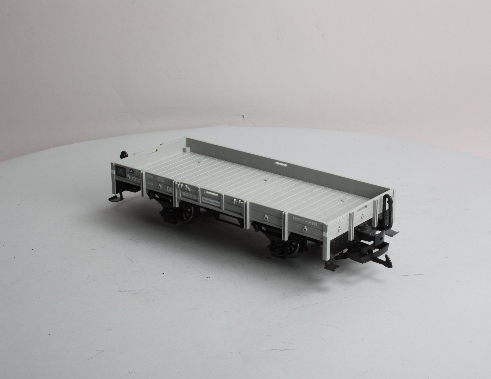 LGB 41100 Low Side Gray DR Gondola - Metal Wheels