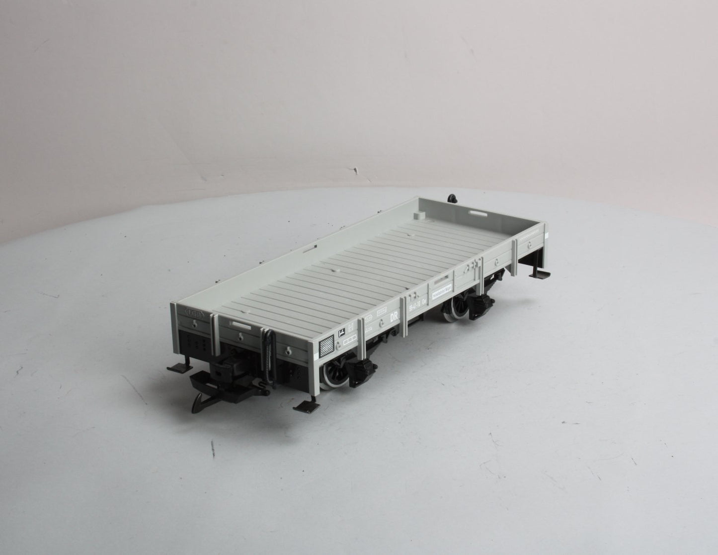 LGB 41100 Low Side Gray DR Gondola - Metal Wheels