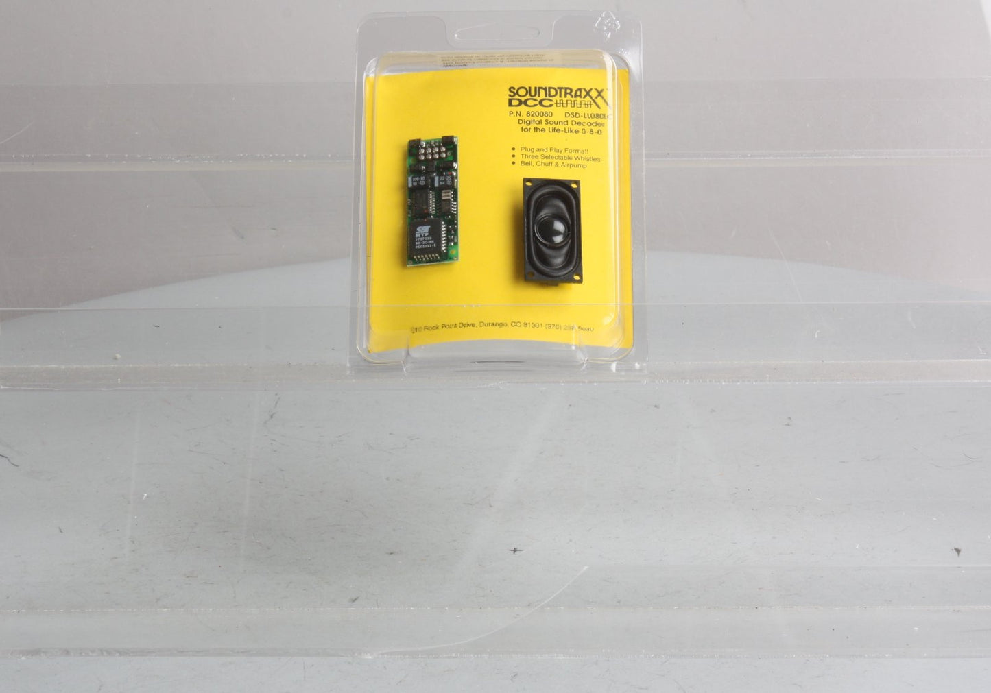 SoundTraxx 820080 HO Scale Digital Sound Decoder for Life-Like 0-8-0 Steam