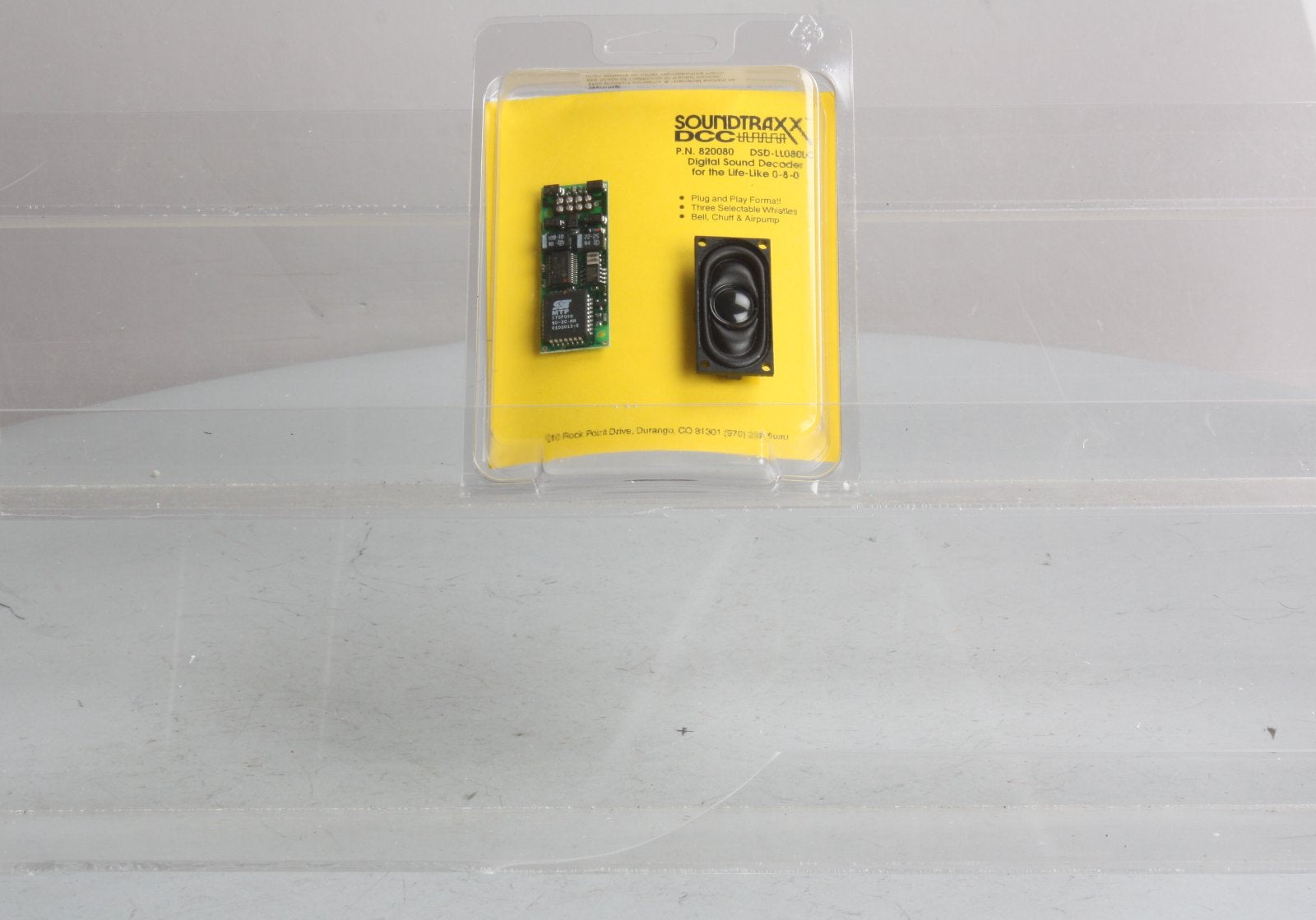 SoundTraxx 820080 HO Scale Digital Sound Decoder for Life-Like 0-8-0 Steam
